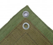 Полог брезентовый ОП 400 г/м2 - 8x12м 