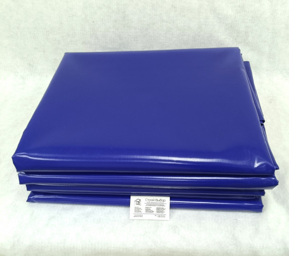 Полог ПВХ 650 г/м2 с люверсами - 8x10м